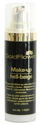 Goldflower Make-up-Fluid,hell-beige für einen samtig-matten Teint.